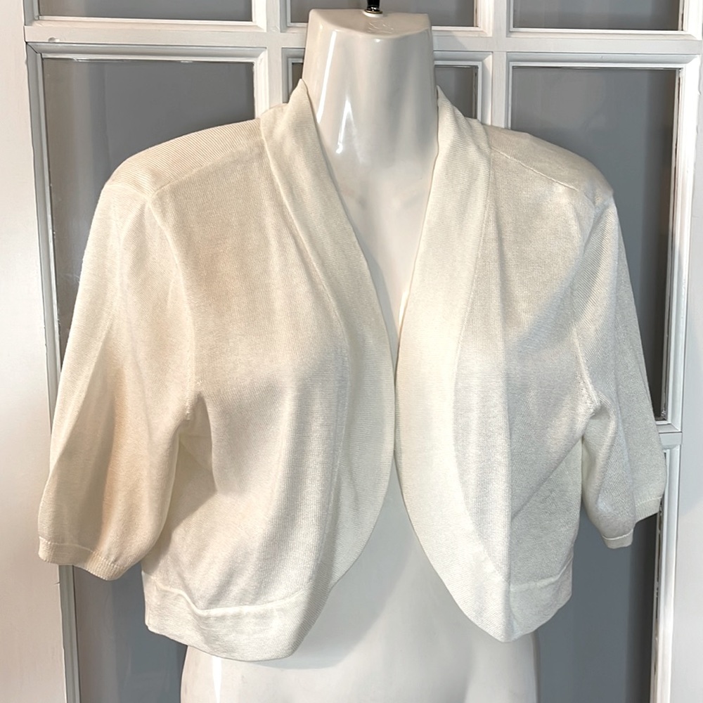 WORTHINGTON off white sweater size L